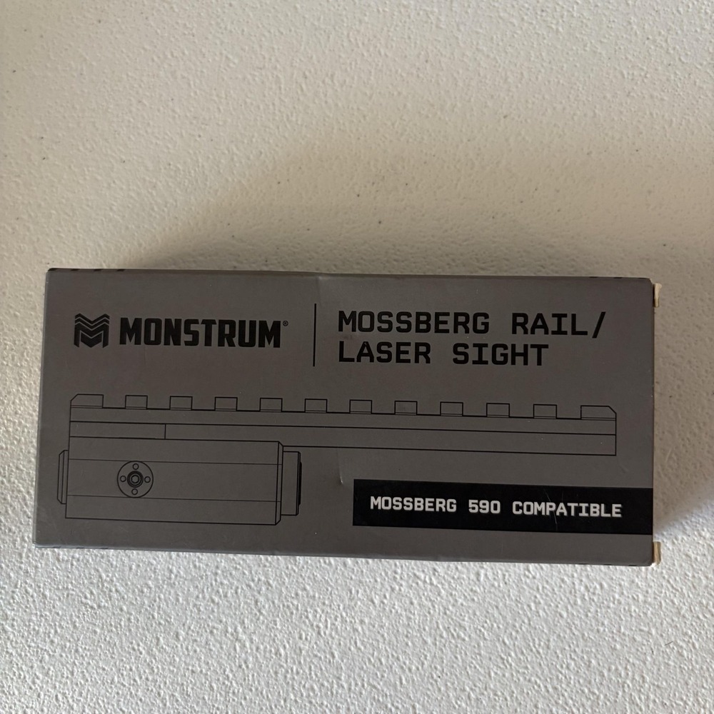 Monstrum LS60G-V2 Green Laser Sight Mossberg 590 Shotgun Picatinny Rail Black